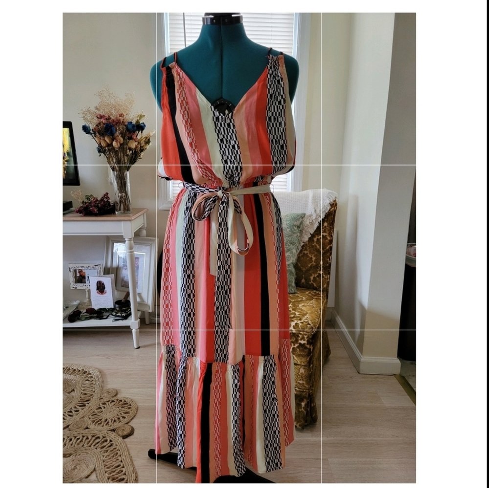 Multi colored Maxi Dress